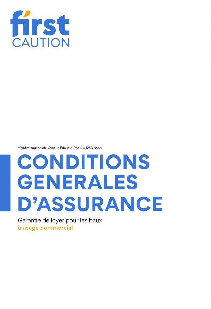Terms and Conditions COMMERCIAL | FR